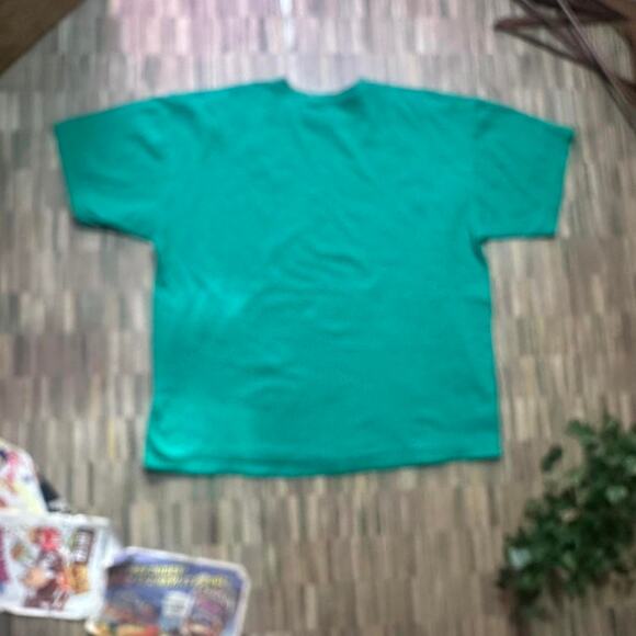 Y2K MMA Elite AOP Graphic Shirt Mens 2XL Green Black Boxy Dragon Skulls Shirt - Picture 3 of 5